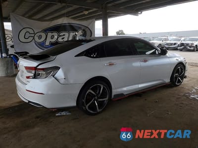 Trzecie zdjęcie samochodu z tyłu: 2022 HONDA ACCORD LX VIN:1HGCV1F12NA071014 - miniatura