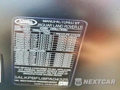Zdjęcie 13 z 13 samochodu: 2023 LAND ROVER RANGE ROVER SE VIN:SALKPBFU8PA043251 - miniatura