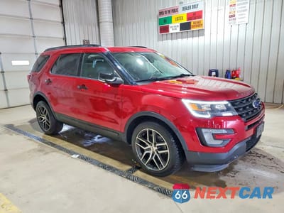 Czwarte zdjęcie samochodu z boku: 2017 FORD EXPLORER SPORT VIN:1FM5K8GT4HGE07767 - miniatura