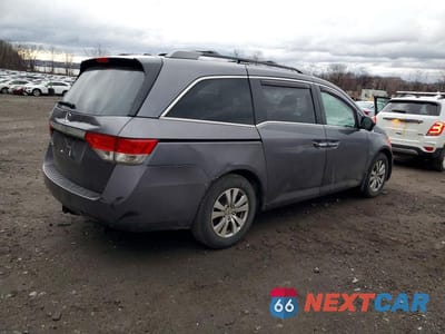 Trzecie zdjęcie samochodu z tyłu: 2015 HONDA ODYSSEY EXL VIN:5FNRL5H61FB091844 - miniatura