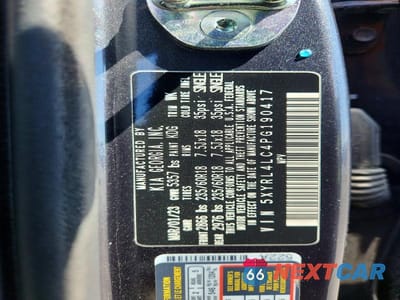 Zdjęcie 13 z 13 samochodu: 2023 KIA SORENTO S VIN:5XYRL4LC4PG190417 - miniatura