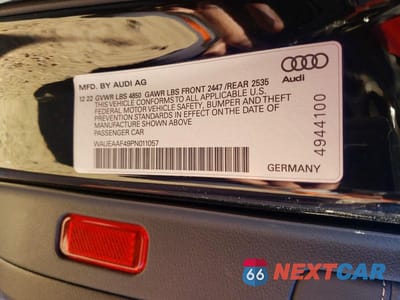 Zdjęcie 12 z 12 samochodu: 2023 AUDI A4 PREMIUM PLUS 45 VIN:WAUEAAF49PN011057 - miniatura