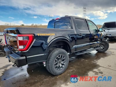 Trzecie zdjęcie samochodu z tyłu: 2023 FORD F150 SUPERCREW VIN:1FTEW1E84PFB17791 - miniatura