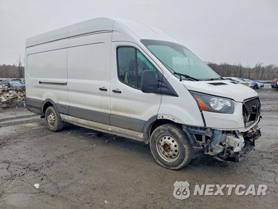 Czwarte zdjęcie samochodu z boku: 2023 FORD TRANSIT T-250 VIN:1FTBR3U8XPKA40245 - miniatura