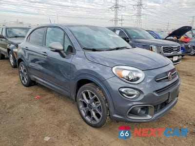 Czwarte zdjęcie samochodu z boku: 2021 FIAT 500X SPORT VIN:ZFBNF3C18MP942632 - miniatura