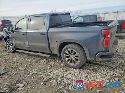 Drugie zdjęcie samochodu z przodu: 2021 CHEVROLET SILVERADO K1500 RST VIN:1GCUYEED1MZ434254 - miniatura