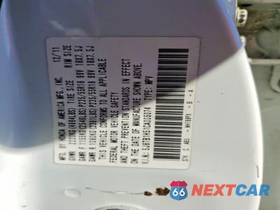 Zdjęcie 13 z 13 samochodu: 2012 ACURA RDX TECHNOLOGY VIN:5J8TB1H51CA005074 - miniatura