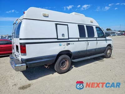 Trzecie zdjęcie samochodu z tyłu: 2008 FORD E350 UTILITY / SERVICE VAN VIN:1FTSS34S78DB38607 - miniatura
