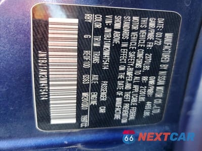 Zdjęcie 13 z 13 samochodu: 2022 NISSAN ROGUE SPORT S VIN:JN1BJ1AW2NW475414 - miniatura