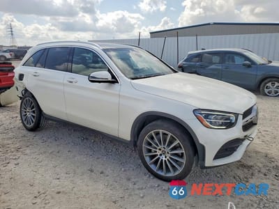 Czwarte zdjęcie samochodu z boku: 2022 MERCEDES-BENZ GLC 300 4MATIC VIN:W1N0G8EBXNV365387 - miniatura