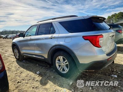 Drugie zdjęcie samochodu z przodu: 2020 FORD EXPLORER XLT VIN:1FMSK7DH8LGB00740 - miniatura