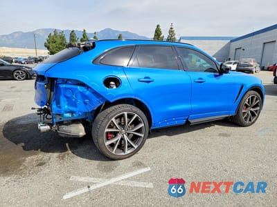 Trzecie zdjęcie samochodu z tyłu: 2024 JAGUAR F-PACE SVR VIN:SADCZ2EE0RA739609 - miniatura