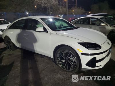 Czwarte zdjęcie samochodu z boku: 2025 HYUNDAI IONIQ 6 SEL VIN:KMHM34AC2SA093346 - miniatura