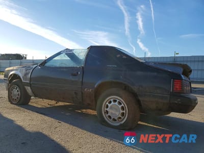 Drugie zdjęcie samochodu z przodu: 1985 FORD MUSTANG LX VIN:1FABP28M6FF101224 - miniatura