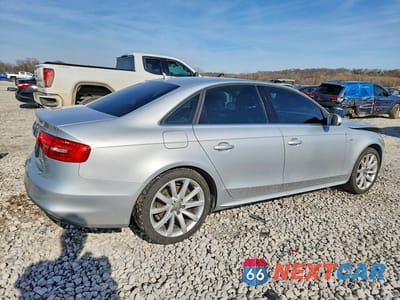 Trzecie zdjęcie samochodu z tyłu: 2014 AUDI A4 PREMIUM VIN:WAUBFAFL3EN017350 - miniatura