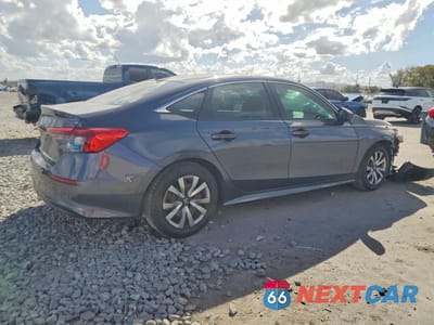 Trzecie zdjęcie samochodu z tyłu: 2022 HONDA CIVIC LX VIN:2HGFE2F26NH507070 - miniatura