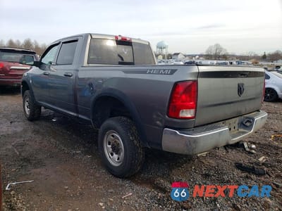 Drugie zdjęcie samochodu z przodu: 2012 DODGE RAM 2500 SLT VIN:3C6TD5DT0CG187475 - miniatura