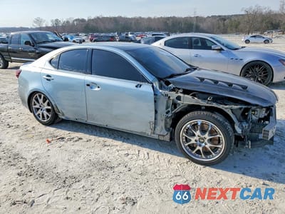 Czwarte zdjęcie samochodu z boku: 2007 LEXUS IS 350 BASE VIN:JTHBE262375016624 - miniatura