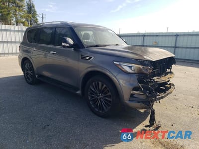Czwarte zdjęcie samochodu z boku: 2021 INFINITI QX80 PREMIUM SELECT VIN:JN8AZ2AF5M9720912 - miniatura
