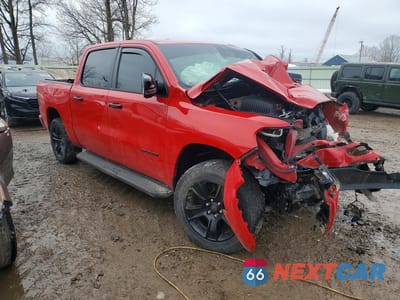 Czwarte zdjęcie samochodu z boku: 2023 RAM 1500 BIG HORN VIN:1C6SRFFM6PN562453 - miniatura