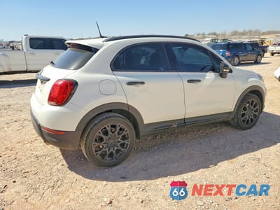 Trzecie zdjęcie samochodu z tyłu: 2018 FIAT 500X TREKKING VIN:ZFBCFXCB9JP695978 - miniatura