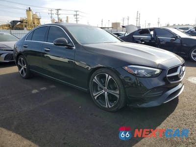 Czwarte zdjęcie samochodu z boku: 2024 MERCEDES-BENZ C 300 VIN:W1KAF4GB9RR178697 - miniatura