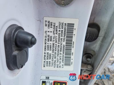 Zdjęcie 12 z 12 samochodu: 2010 HONDA INSIGHT EX VIN:JHMZE2H74AS032587 - miniatura