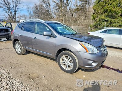 Czwarte zdjęcie samochodu z boku: 2012 NISSAN ROGUE S VIN:JN8AS5MV5CW716240 - miniatura