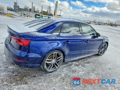 Trzecie zdjęcie samochodu z tyłu: 2018 AUDI S3 PRESTIGE VIN:WAUF1GFF8J1041707 - miniatura