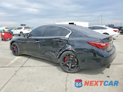 Drugie zdjęcie samochodu z przodu: 2018 INFINITI Q50 RED SPORT 400 VIN:JN1FV7AR8JM480495 - miniatura