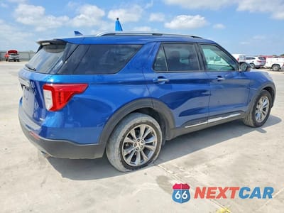Trzecie zdjęcie samochodu z tyłu: 2020 FORD EXPLORER LIMITED VIN:1FMSK8FH5LGC04735 - miniatura