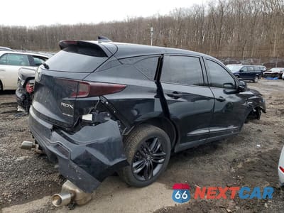 Trzecie zdjęcie samochodu z tyłu: 2024 ACURA RDX A-SPEC VIN:5J8TC2H65RL040130 - miniatura
