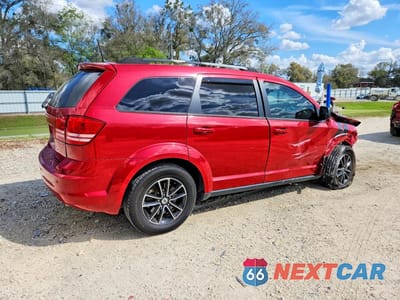 Trzecie zdjęcie samochodu z tyłu: 2018 DODGE JOURNEY SE VIN:3C4PDCAB4JT536118 - miniatura