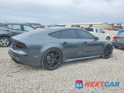 Trzecie zdjęcie samochodu z tyłu: 2016 AUDI RS7 VIN:WUAW2AFC0GN902935 - miniatura