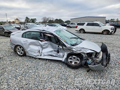 Czwarte zdjęcie samochodu z boku: 2011 HONDA CIVIC LX VIN:2HGFA1F56BH300352 - miniatura