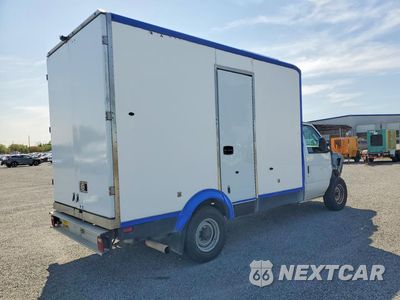 Trzecie zdjęcie samochodu z tyłu: 2023 FORD E350 REFRIGERATED BOX TRUCK VIN:1FDWE3FKXPDD18826 - miniatura