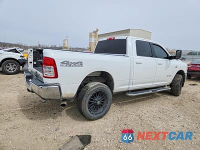 Trzecie zdjęcie samochodu z tyłu: 2020 RAM 2500 BIG HORN VIN:3C6UR5DL2LG160283 - miniatura
