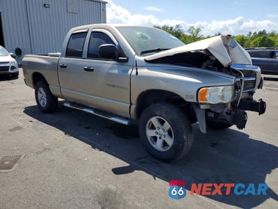 Czwarte zdjęcie samochodu z boku: 2005 DODGE RAM 1500 ST VIN:1D7HA18D15J552112 - miniatura