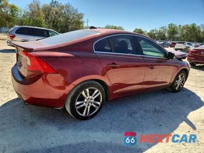 Trzecie zdjęcie samochodu z tyłu: 2012 VOLVO S60 T5 VIN:YV1622FS8C2091479 - miniatura