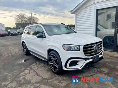 Czwarte zdjęcie samochodu z boku: 2024 MERCEDES-BENZ GLS 450 4MATIC VIN:4JGFF5KE0RB067774 - miniatura