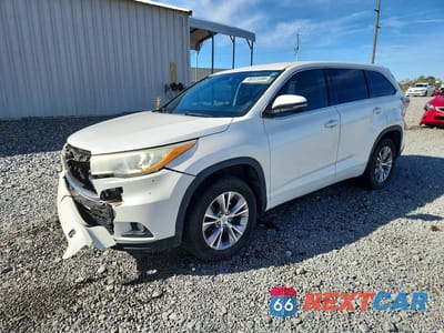 2014 TOYOTA HIGHLANDER LE PLUS 5TDZKRFH3ES024123 - główne zdjęcie licytacji z USA - miniatura