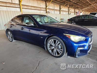 Czwarte zdjęcie samochodu z boku: 2018 INFINITI Q50 3.0T SPORT VIN:JN1EV7AP9JM360344 - miniatura
