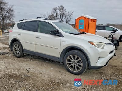 Czwarte zdjęcie samochodu z boku: 2016 TOYOTA RAV4 HYBRID LIMITED VIN:JTMDJREV0GD035311 - miniatura
