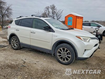 Czwarte zdjęcie samochodu z boku: 2016 TOYOTA RAV4 HYBRID LIMITED VIN:JTMDJREV0GD035311 - miniatura