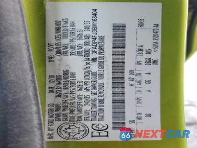 Zdjęcie 13 z 13 samochodu: 2011 FORD FIESTA SES VIN:3FADP4FJ3BM168404 - miniatura