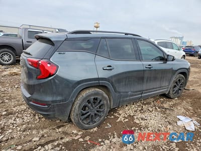 Trzecie zdjęcie samochodu z tyłu: 2019 GMC TERRAIN SLT VIN:3GKALPEV3KL392197 - miniatura