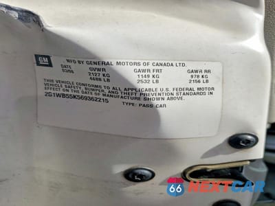 Zdjęcie 12 z 12 samochodu: 2006 CHEVROLET IMPALA LS VIN:2G1WB55K569362215 - miniatura