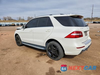 Drugie zdjęcie samochodu z przodu: 2014 MERCEDES-BENZ ML 550 4MATIC VIN:4JGDA7DB6EA268776 - miniatura