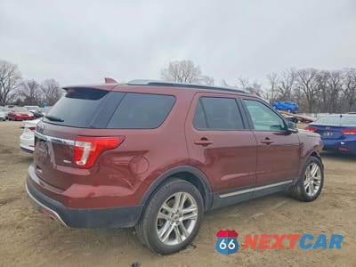 Trzecie zdjęcie samochodu z tyłu: 2016 FORD EXPLORER XLT VIN:1FM5K8D89GGD27265 - miniatura