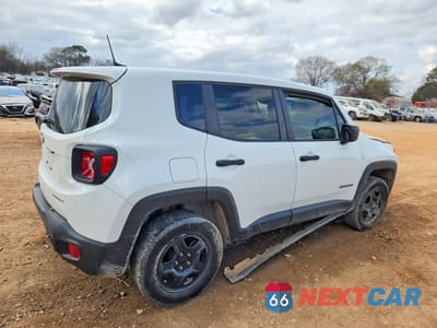 Trzecie zdjęcie samochodu z tyłu: 2020 JEEP RENEGADE SPORT VIN:ZACNJBAB9LPL51404 - miniatura